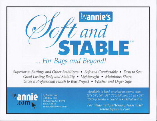 ByAnnie's Soft and Stable 36 x 58 Black Stabilizer