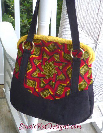 The Triple Play Handbag Pattern by Studio Kat Designs