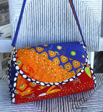 the Wrapsody Handbag Pattern by Studio Kat Designs