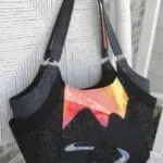The Quattro Black Bag by Studio Kat Designs