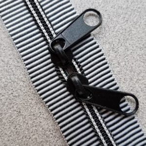 Animal print and zippers