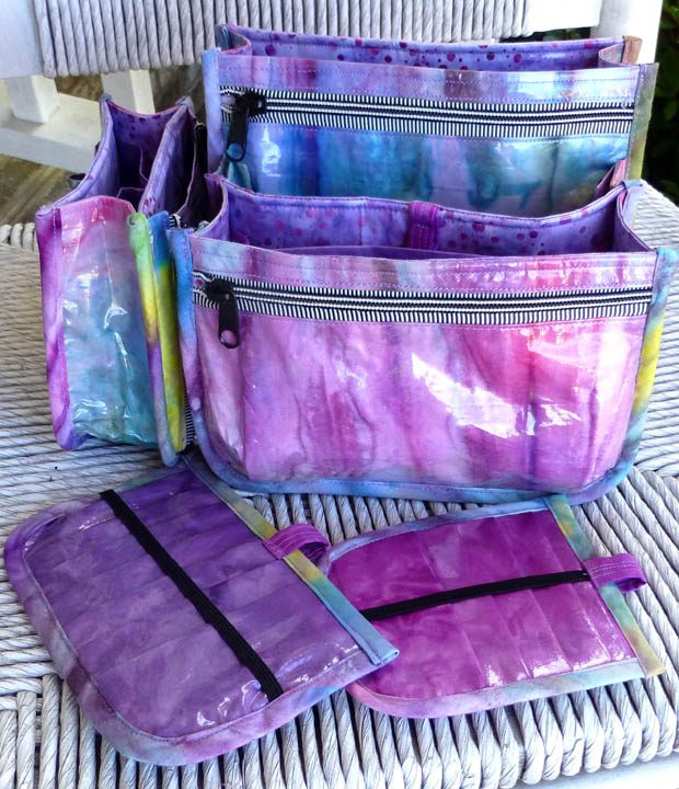 set of bag and pouch by Studio Kat Designs