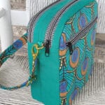Studio Kat Designs Green Color Sling Bag