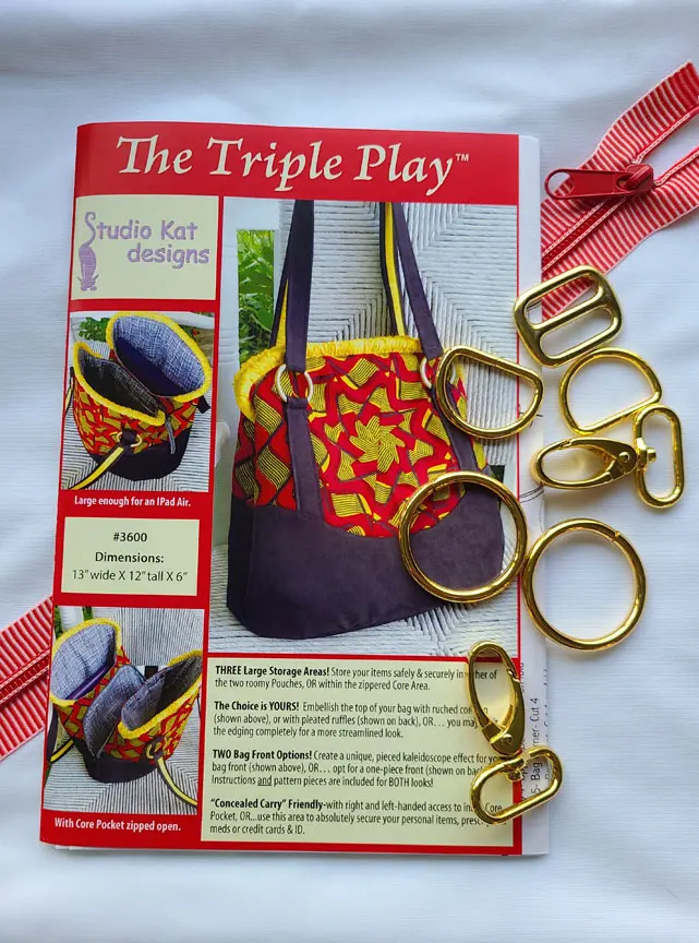 The triple play sewing pattern.