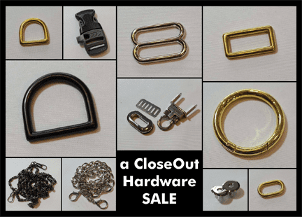 A closeout hardware sale.