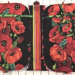 A close up of the inside of a book