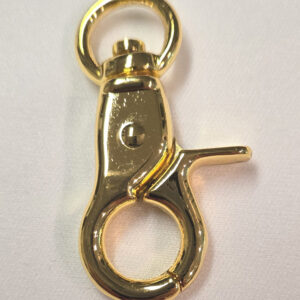 Trigger Hook, 1/2" wide, gold