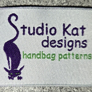 Hangtag - for sew-in, individually woven, (pk/2)